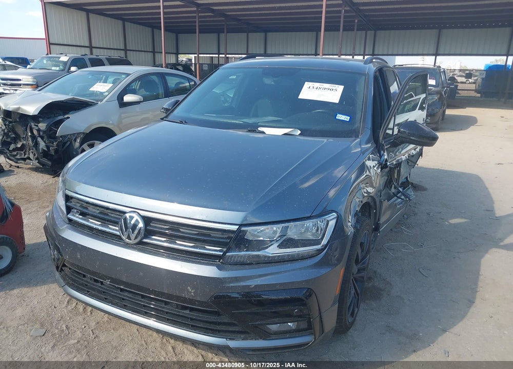 2021 VOLKSWAGEN TIGUAN 2.0T SE/2.0T SE R-LINE BLACK/2.0T SEL VIN: 3VV3B7AX5MM007669
