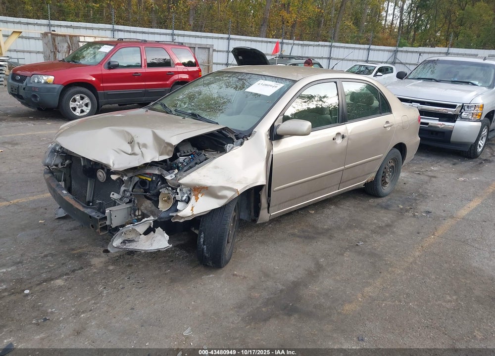 2005 TOYOTA COROLLA LE VIN: 1NXBR32E45Z390704