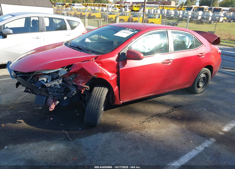 2015 TOYOTA COROLLA VIN: 2T1BURHE6FC279549