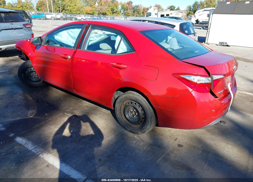 2015 TOYOTA COROLLA VIN: 2T1BURHE6FC279549