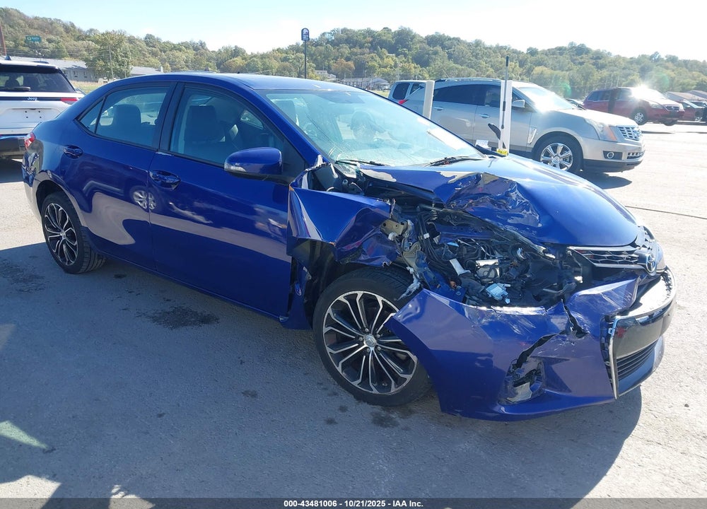 2015 TOYOTA COROLLA S PLUS VIN: 5YFBURHE6FP179967