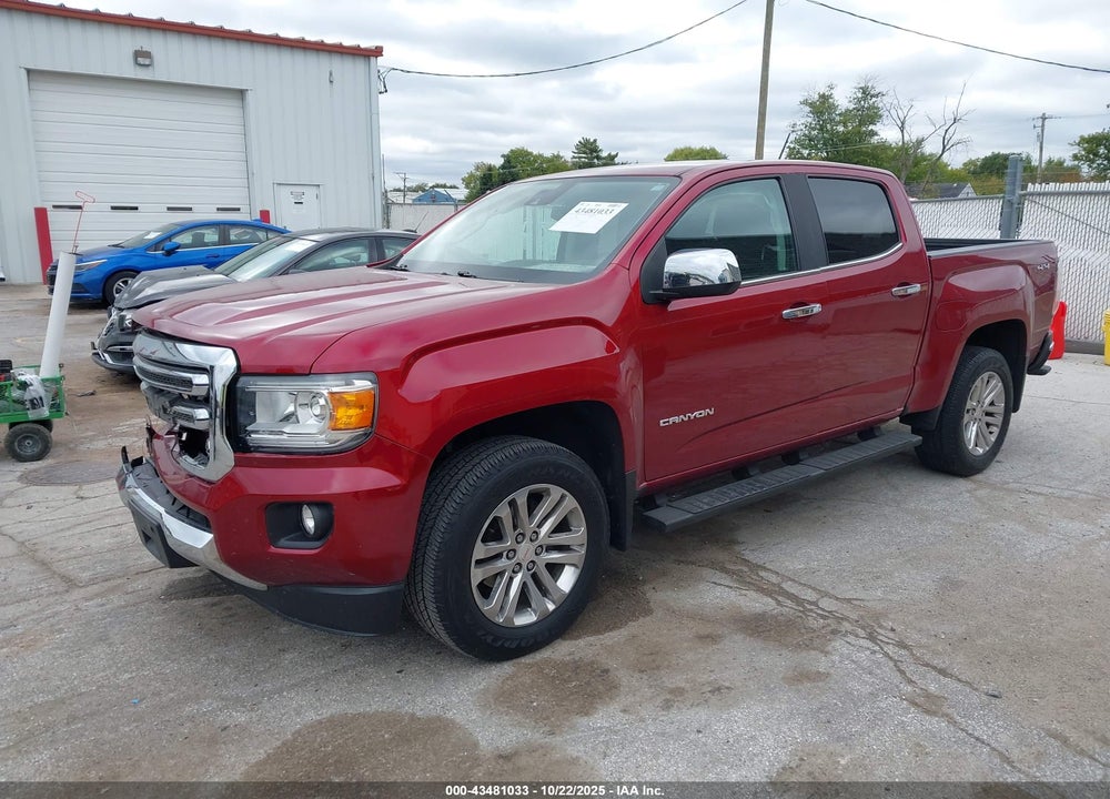 2017 GMC CANYON SLT VIN: 1GTG6DENXH1249632