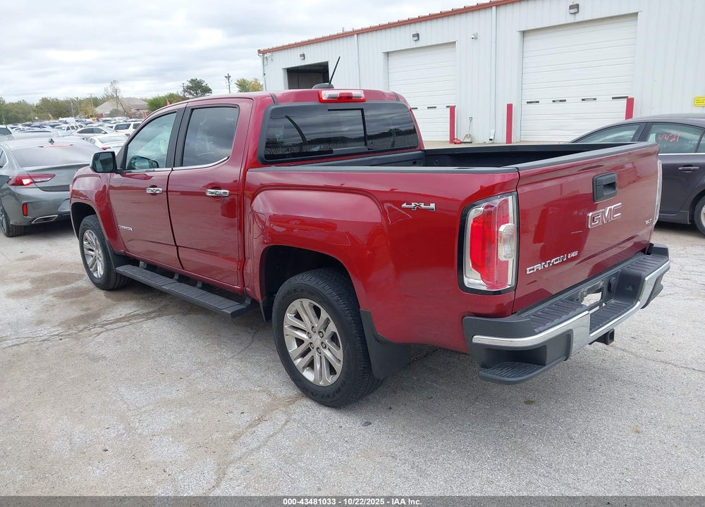2017 GMC CANYON SLT VIN: 1GTG6DENXH1249632