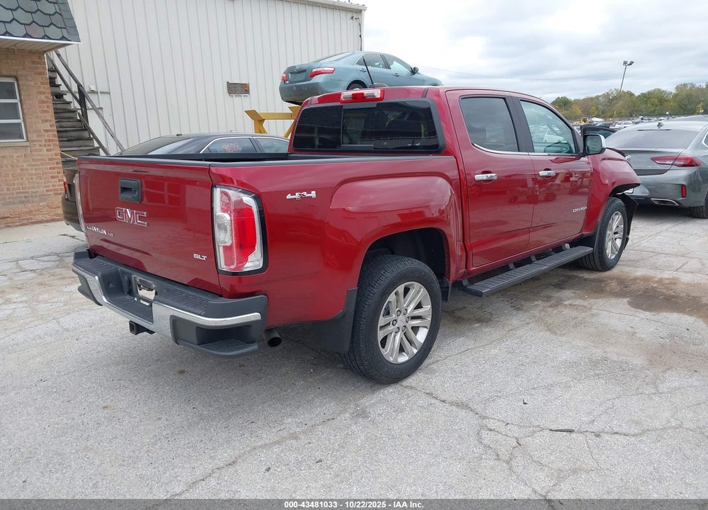 2017 GMC CANYON SLT VIN: 1GTG6DENXH1249632