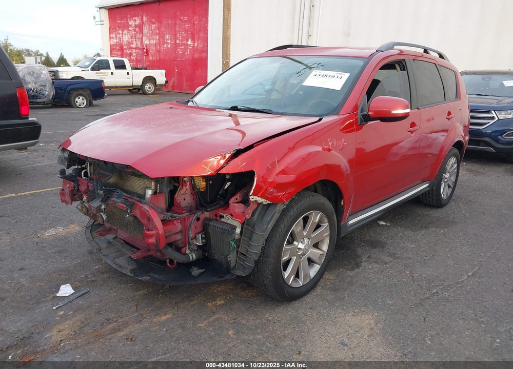 2013 MITSUBISHI OUTLANDER VIN: JA4JT3AW5DU019989