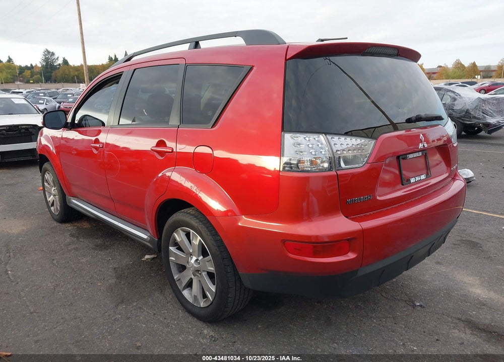 2013 MITSUBISHI OUTLANDER VIN: JA4JT3AW5DU019989