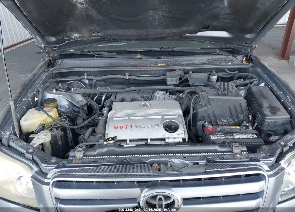 2004 TOYOTA HIGHLANDER VIN: JTEDP21A840031899
