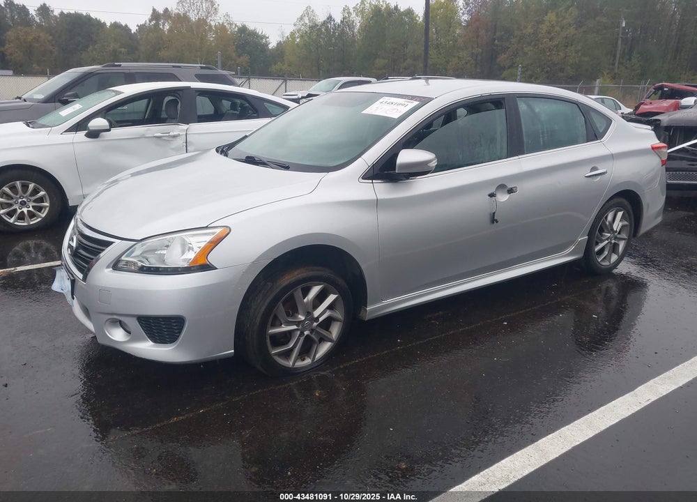 2015 NISSAN SENTRA SR VIN: 3N1AB7AP8FY257668