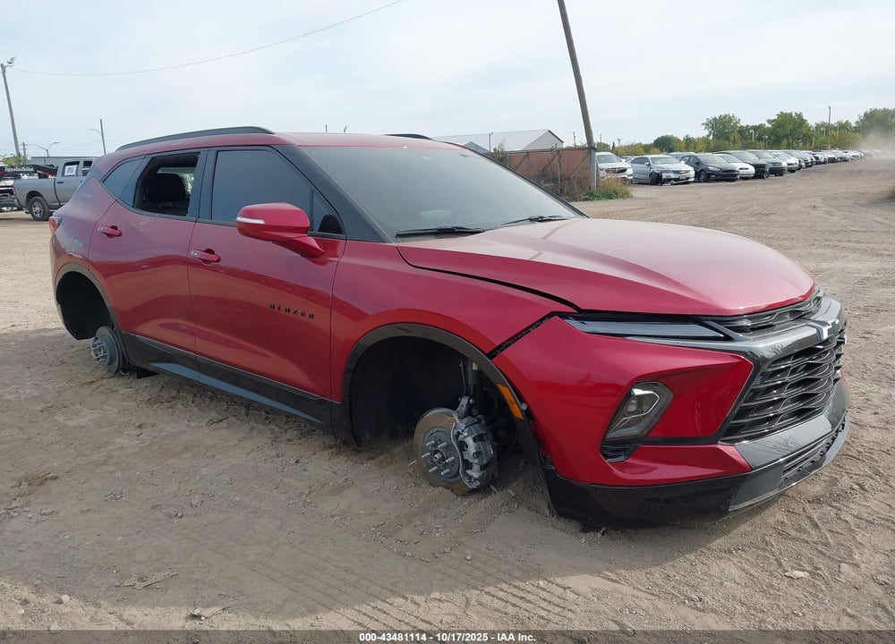 2025 CHEVROLET BLAZER FWD RS VIN: 3GNKBERS2SS128960