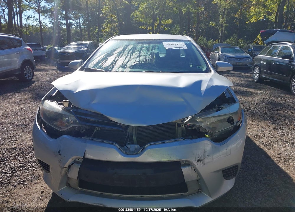 2015 TOYOTA COROLLA VIN: 2T1BURHE2FC248279