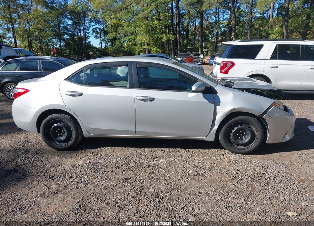 2015 TOYOTA COROLLA VIN: 2T1BURHE2FC248279