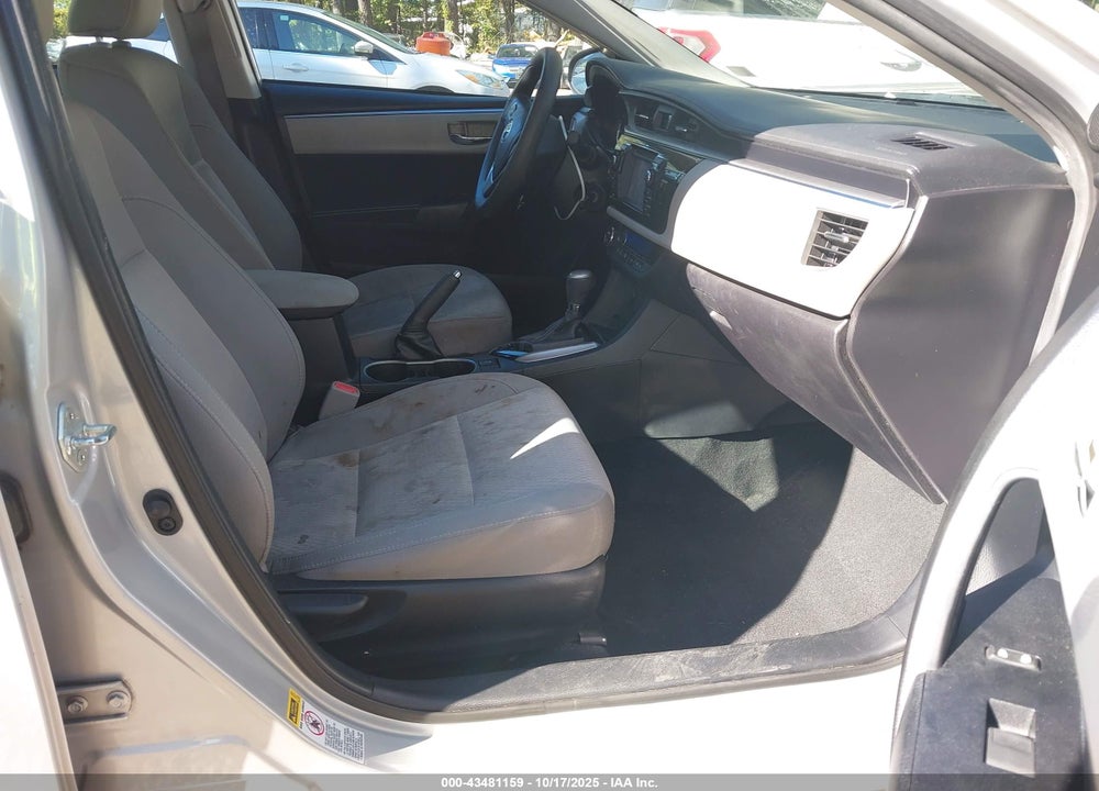2015 TOYOTA COROLLA VIN: 2T1BURHE2FC248279