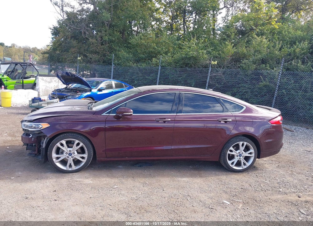 2017 FORD FUSION TITANIUM VIN: 3FA6P0D96HR214197