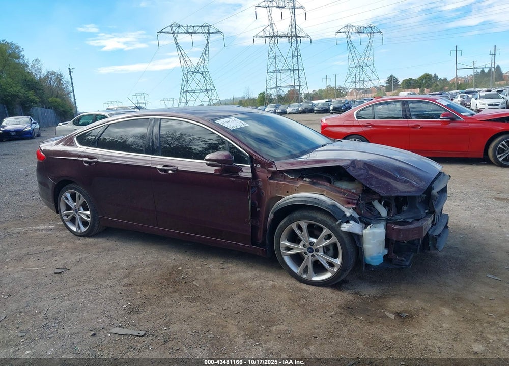 2017 FORD FUSION TITANIUM VIN: 3FA6P0D96HR214197