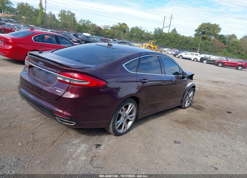 2017 FORD FUSION TITANIUM VIN: 3FA6P0D96HR214197
