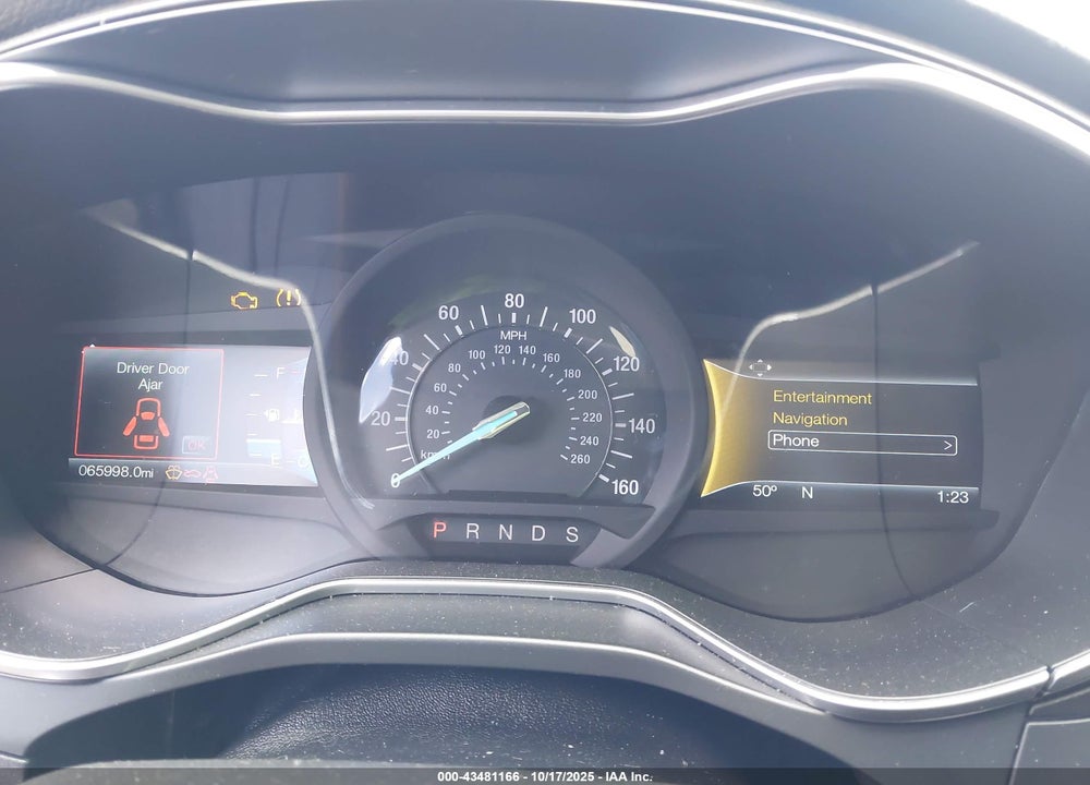 2017 FORD FUSION TITANIUM VIN: 3FA6P0D96HR214197