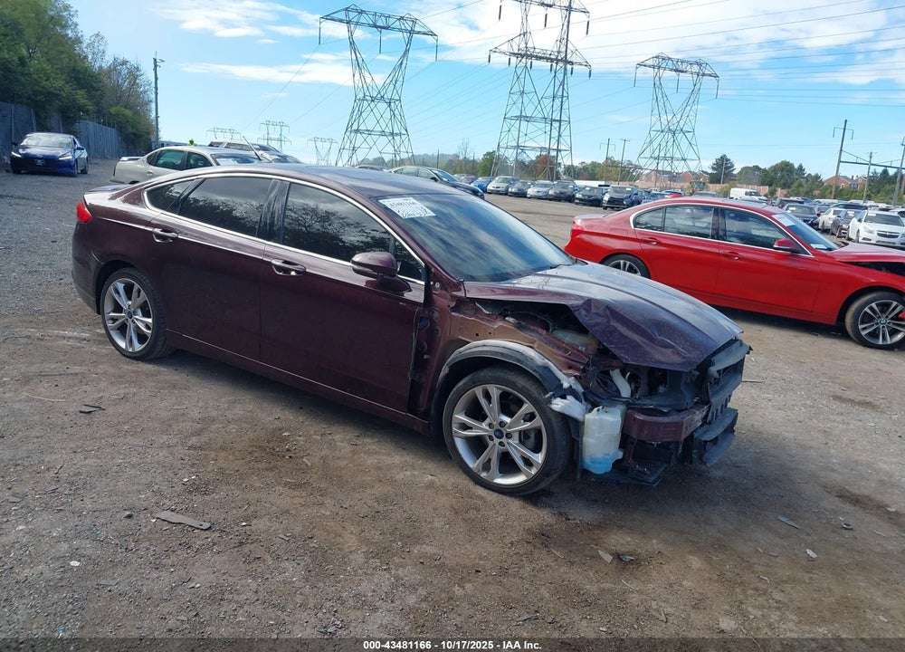 2017 FORD FUSION TITANIUM VIN: 3FA6P0D96HR214197