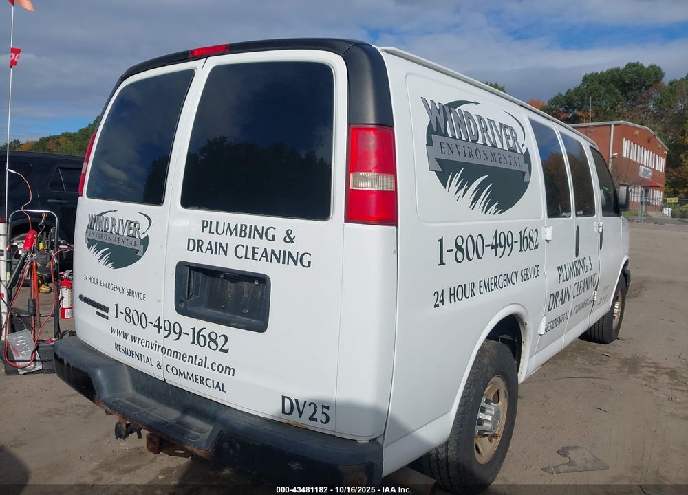 2014 CHEVROLET EXPRESS 2500 WORK VAN VIN: 1GCWGFCA9E1123231