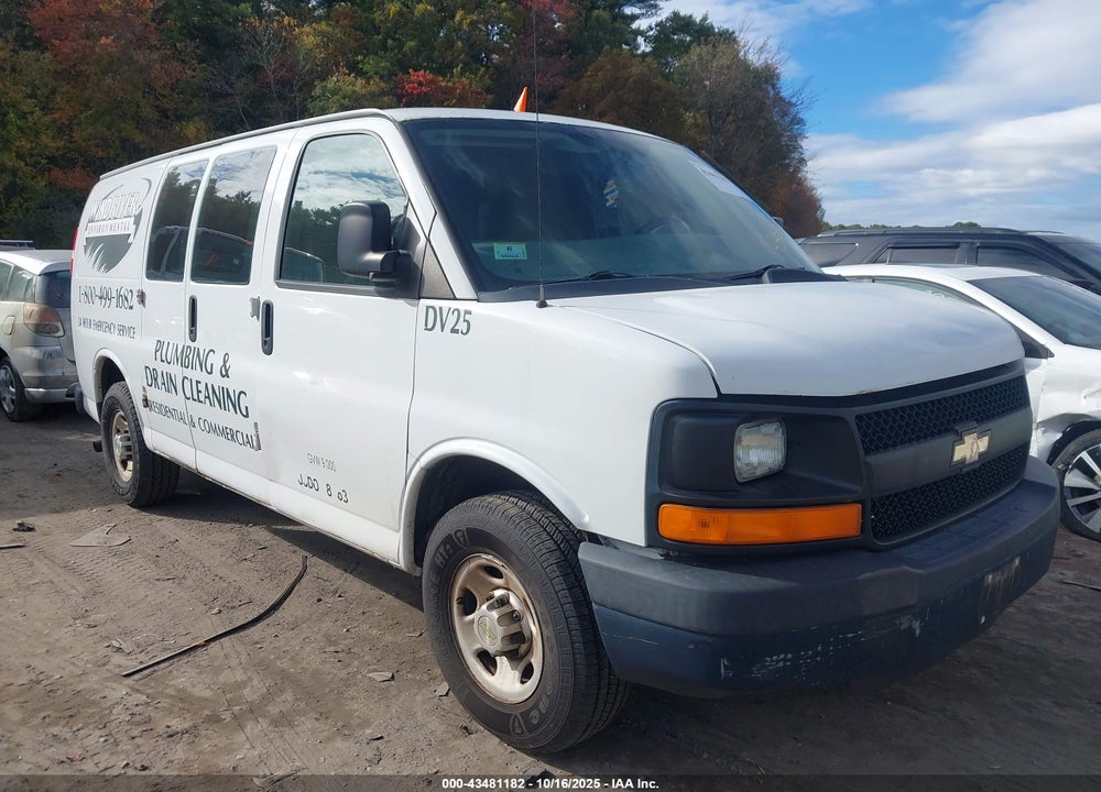 2014 CHEVROLET EXPRESS 2500 WORK VAN VIN: 1GCWGFCA9E1123231