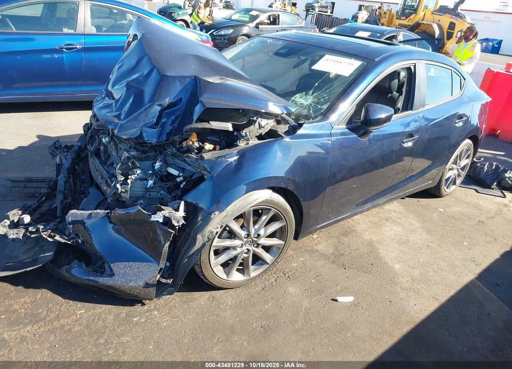 2018 MAZDA 3 TOURING VIN: 3MZBN1V36JM262913