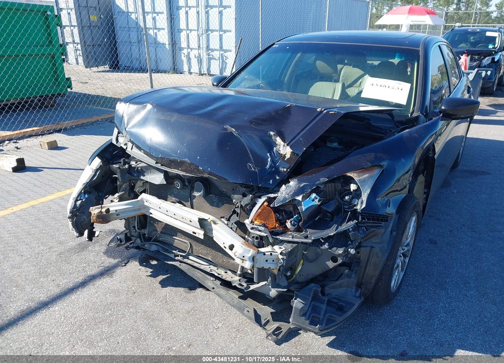 2011 HONDA ACCORD VIN: 1HGCP2F87BA074838