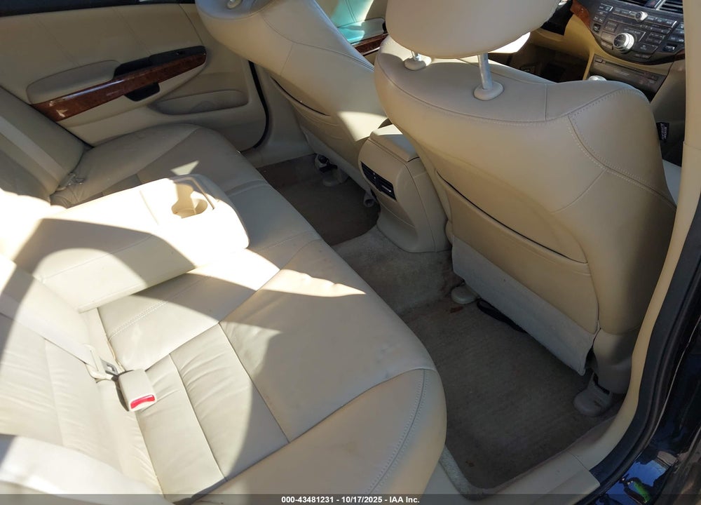 2011 HONDA ACCORD VIN: 1HGCP2F87BA074838