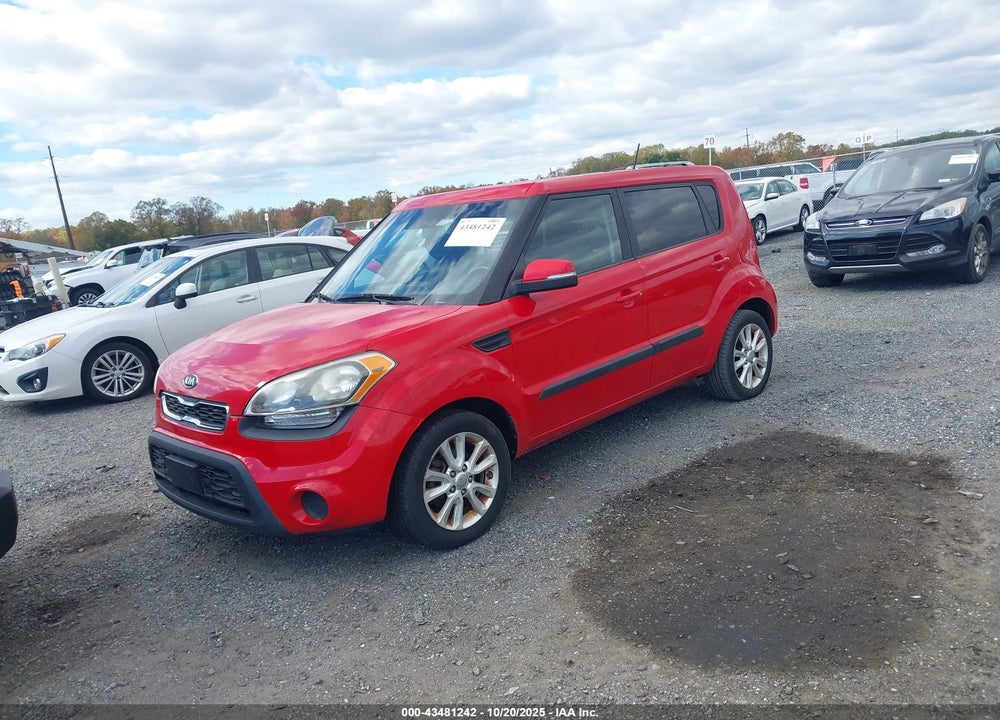2012 KIA SOUL VIN: KNDJT2A61C7480314