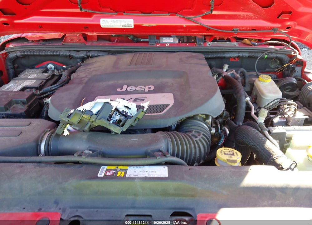 2016 JEEP WRANGLER SPORT VIN: 1C4AJWAG7GL157520
