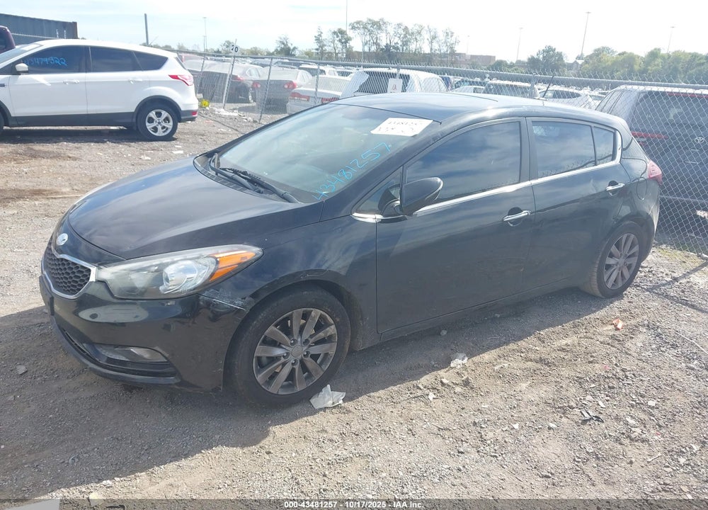 2014 KIA FORTE EX VIN: KNAFX5A8XE5205923