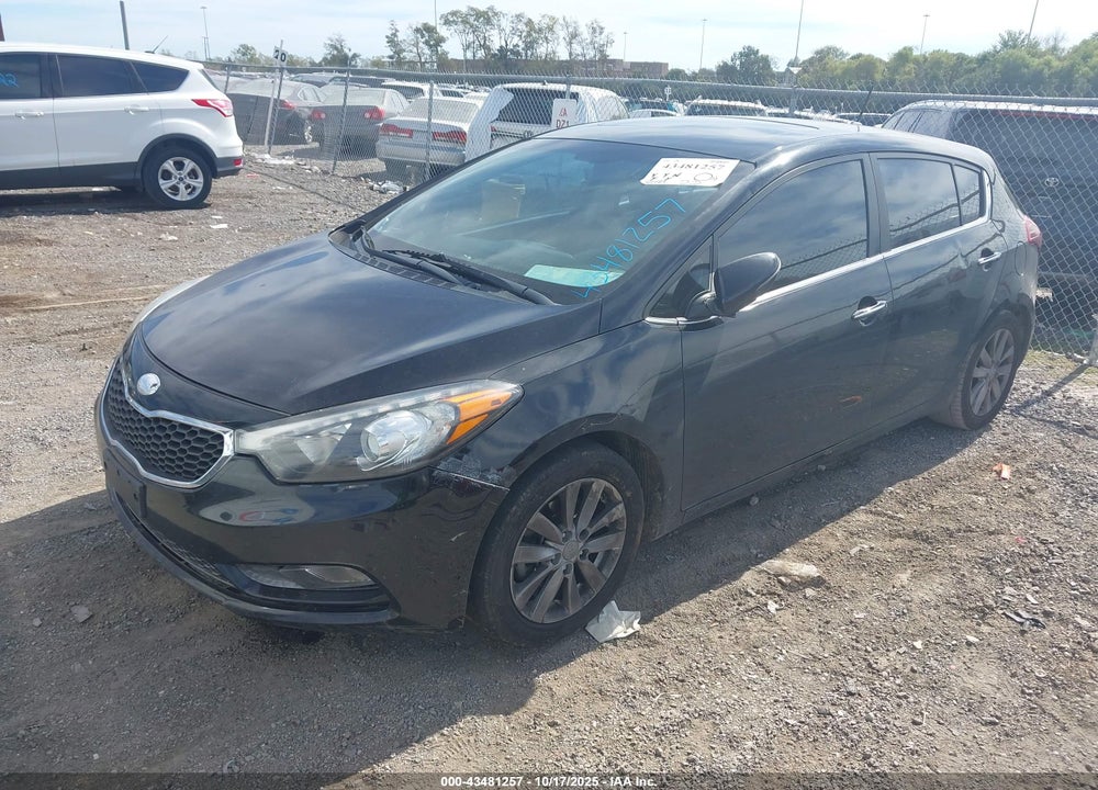 2014 KIA FORTE EX VIN: KNAFX5A8XE5205923