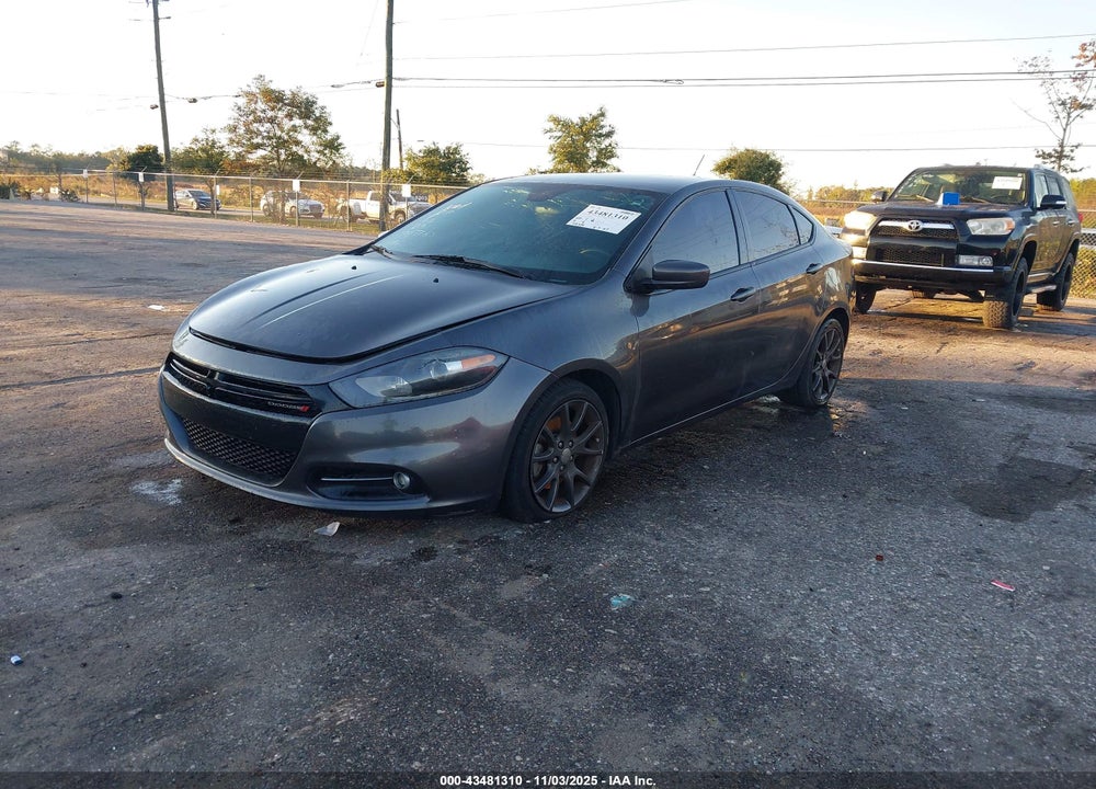 2016 DODGE DART SXT SPORT RALLYE VIN: 1C3CDFFA9GD791267