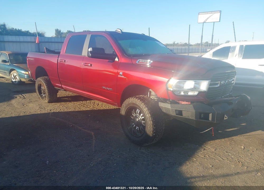 2021 RAM 2500 BIG HORN  4X4 6'4 BOX VIN: 3C6UR5DL9MG523874