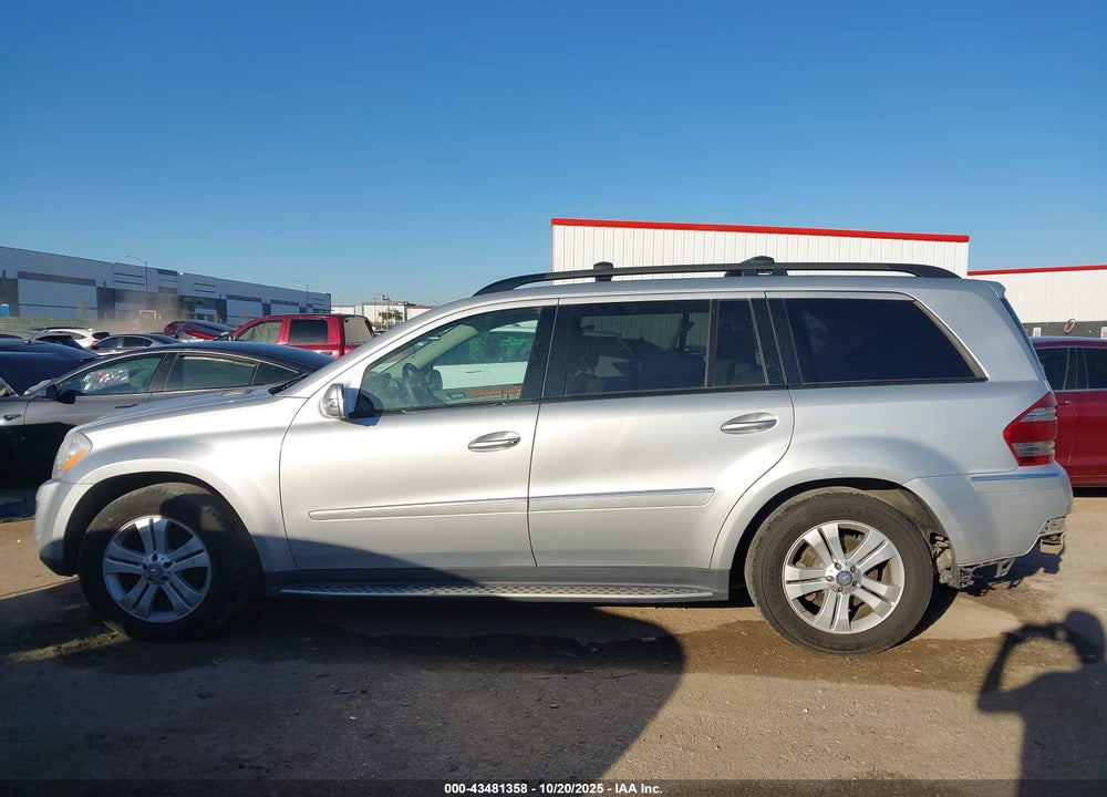 2008 MERCEDES-BENZ GL 450 4MATIC VIN: 4JGBF71E98A388907