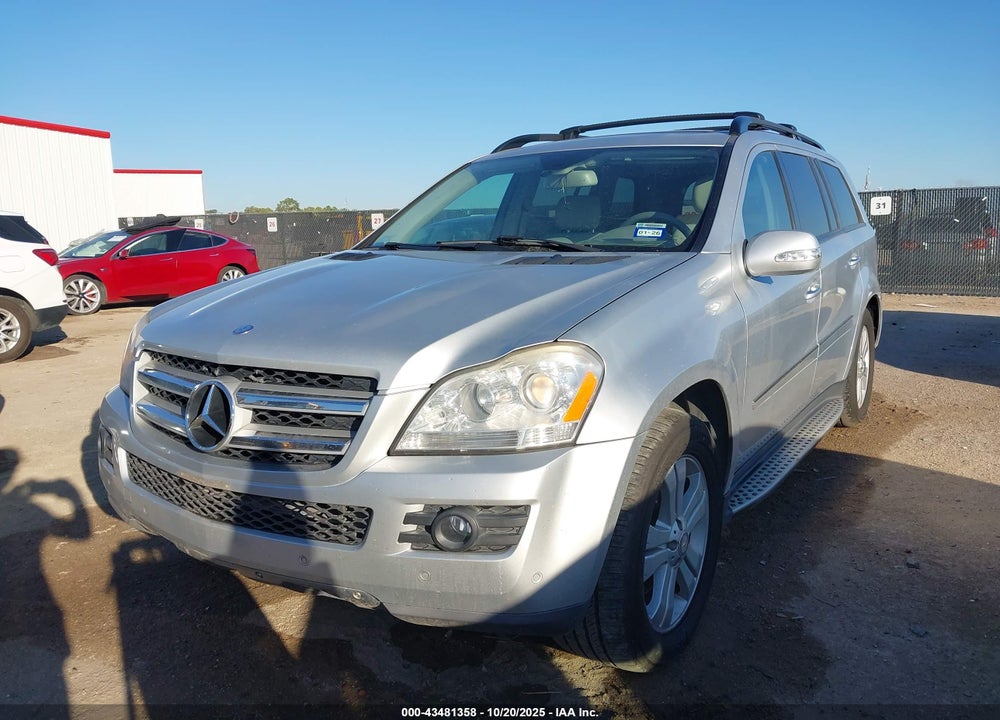 2008 MERCEDES-BENZ GL 450 4MATIC VIN: 4JGBF71E98A388907