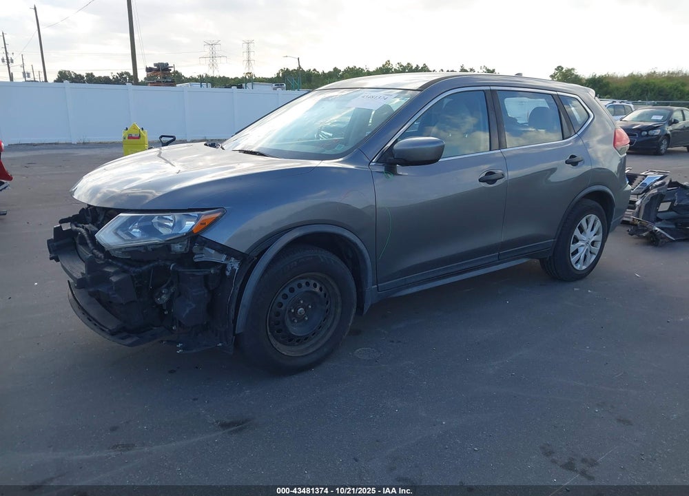 2017 NISSAN ROGUE S VIN: JN8AT2MT4HW132123