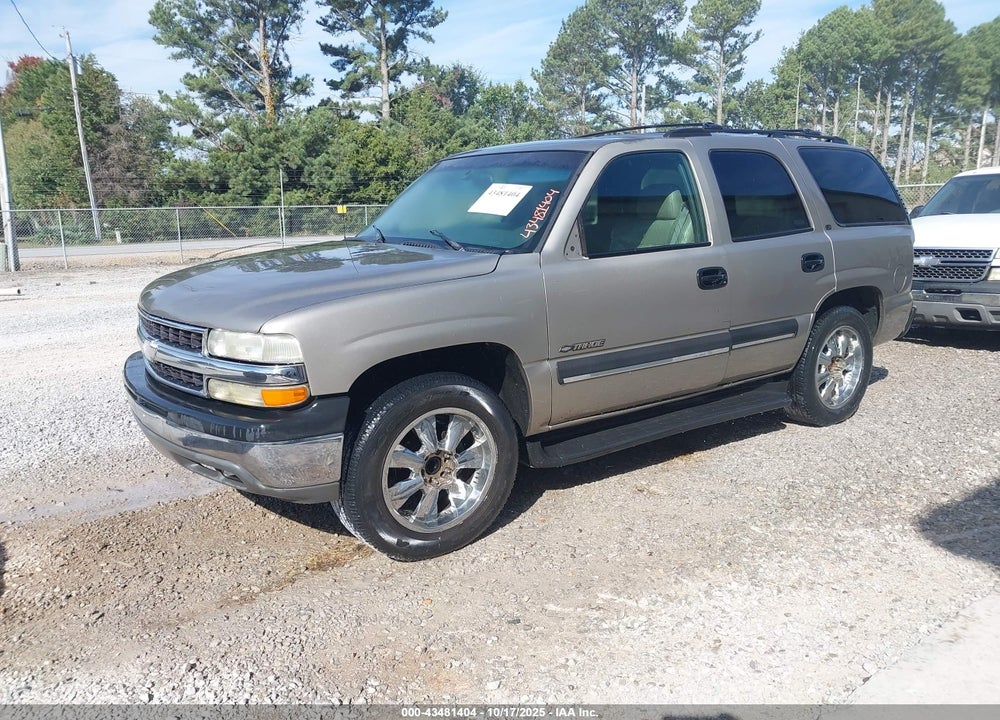 2002 CHEVROLET TAHOE VIN: 1GNEC13Z32R192596