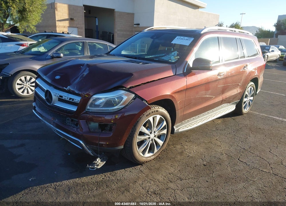 2014 MERCEDES-BENZ GL 450 4MATIC VIN: 4JGDF7CE7EA297474