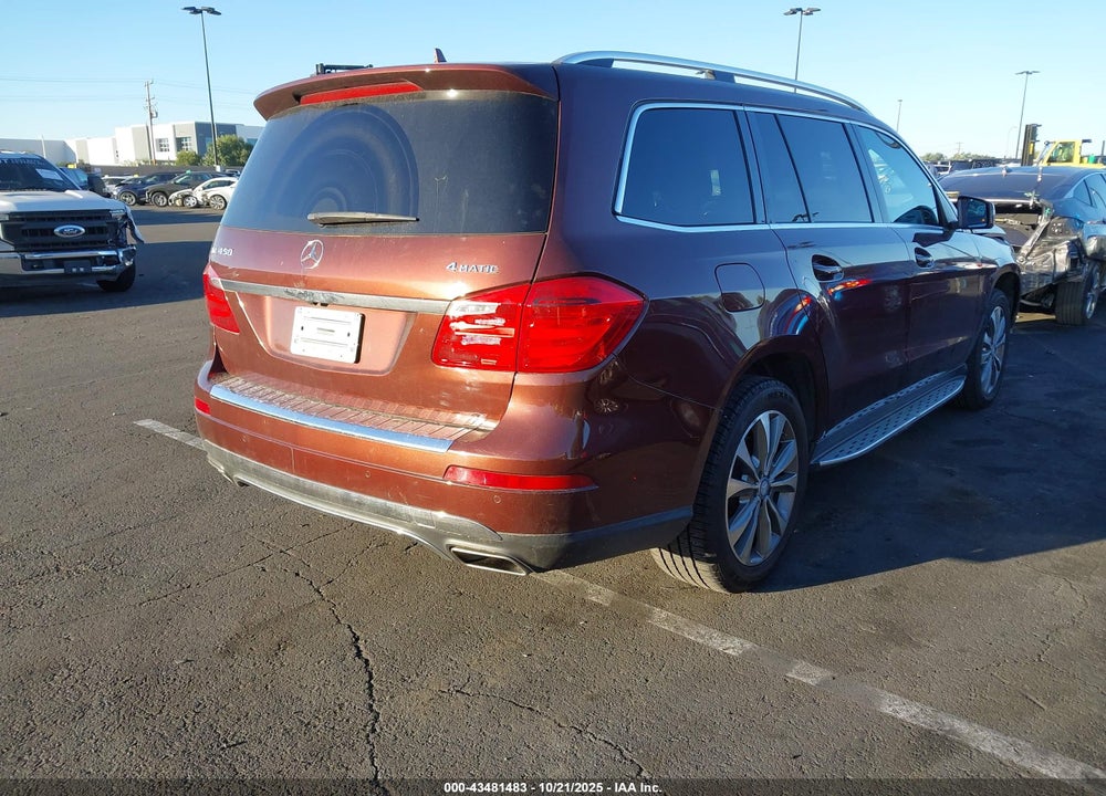 2014 MERCEDES-BENZ GL 450 4MATIC VIN: 4JGDF7CE7EA297474