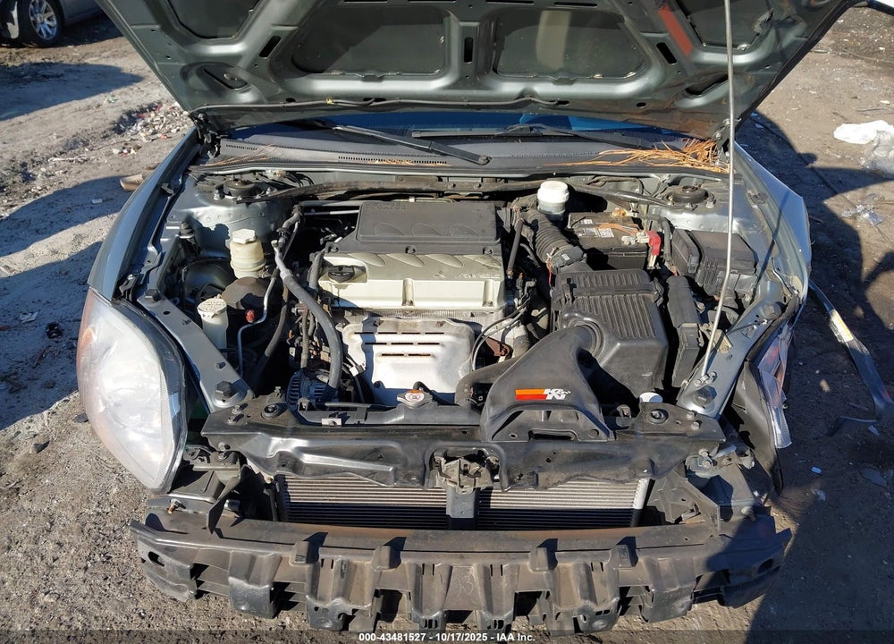 2008 MITSUBISHI ECLIPSE VIN: 4A3AL25F28E039625