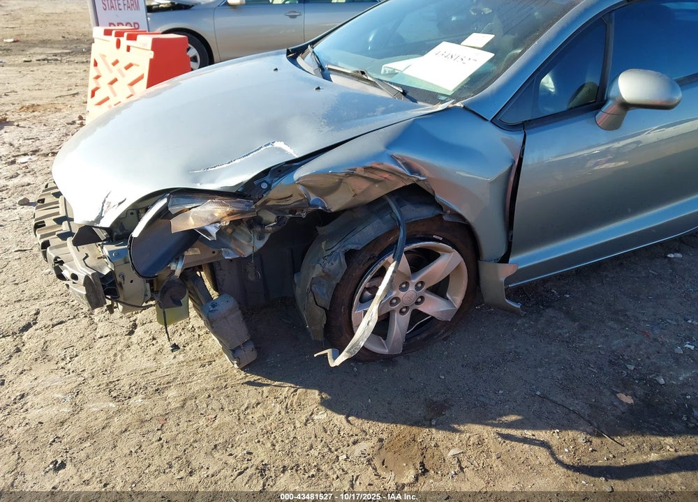 2008 MITSUBISHI ECLIPSE VIN: 4A3AL25F28E039625