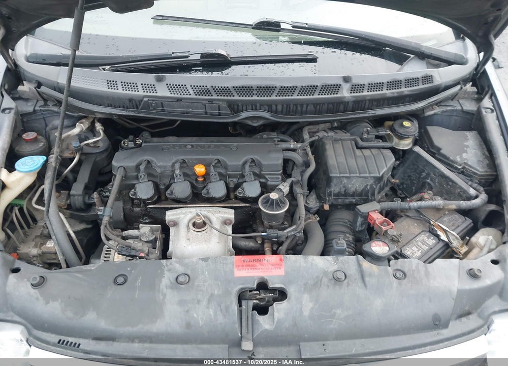 2006 HONDA CIVIC VIN: 1HGFA16856L087235