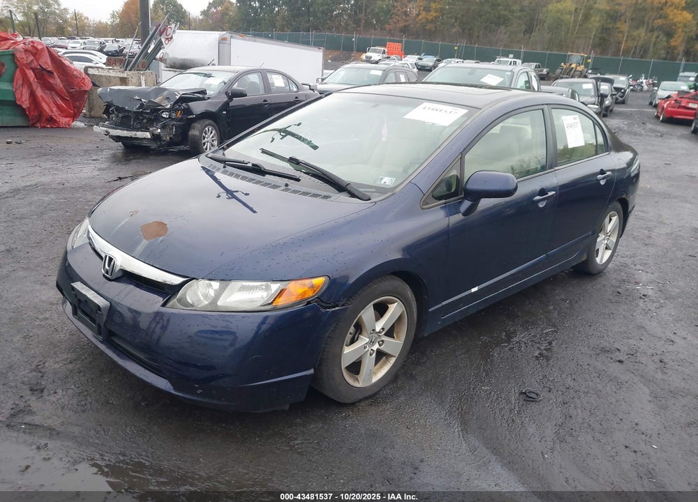 2006 HONDA CIVIC VIN: 1HGFA16856L087235