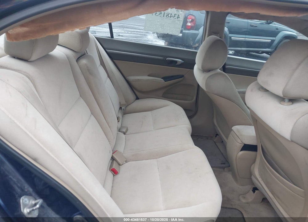 2006 HONDA CIVIC VIN: 1HGFA16856L087235