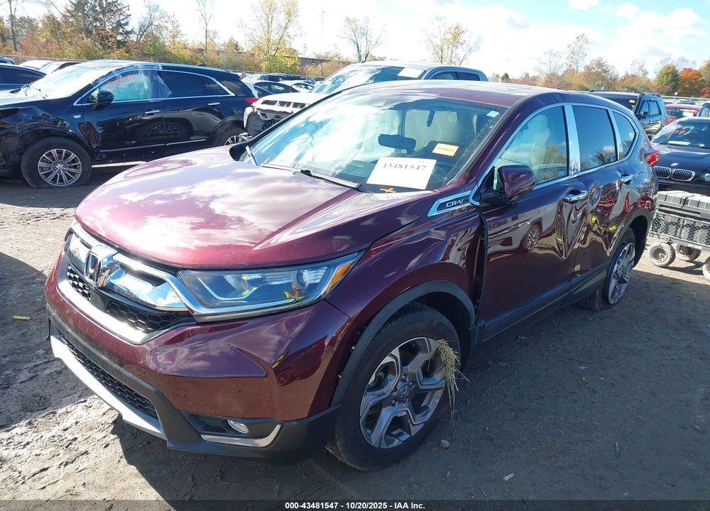 2019 HONDA CR-V EX-L VIN: 2HKRW2H82KH675415