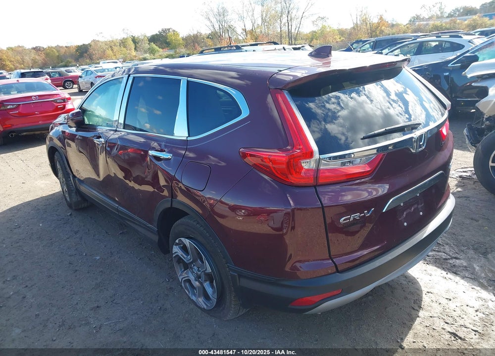 2019 HONDA CR-V EX-L VIN: 2HKRW2H82KH675415