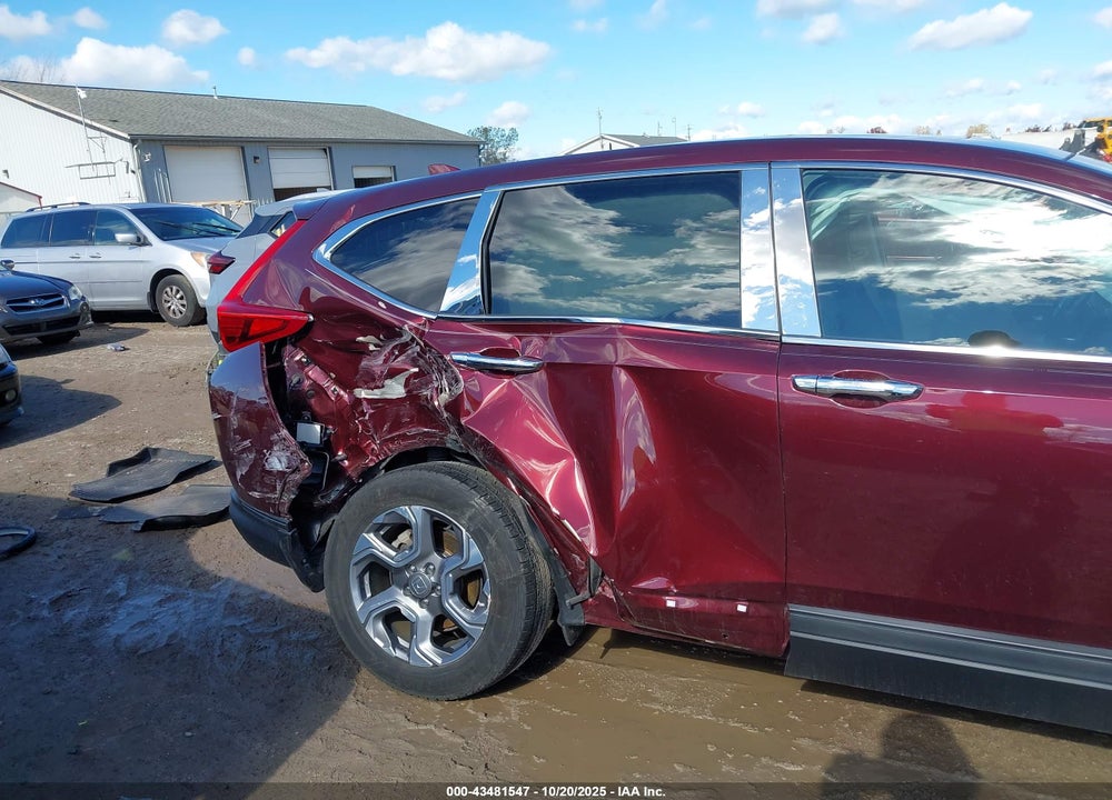2019 HONDA CR-V EX-L VIN: 2HKRW2H82KH675415