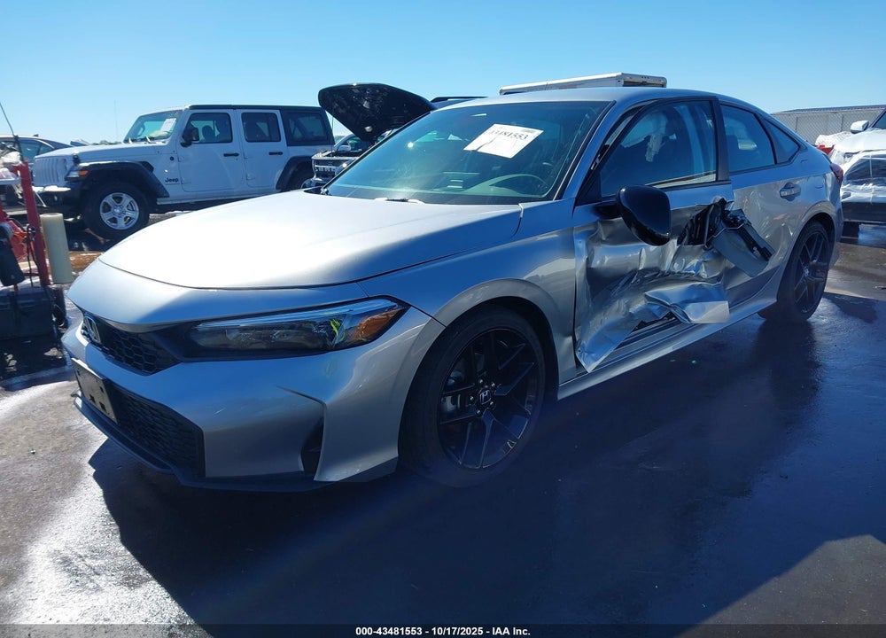 2026 HONDA CIVIC SPORT VIN: 2HGFE2F5XTH509833