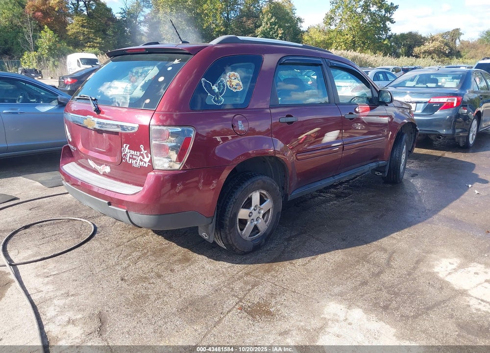 2007 CHEVROLET EQUINOX LS VIN: 2CNDL23F476103360