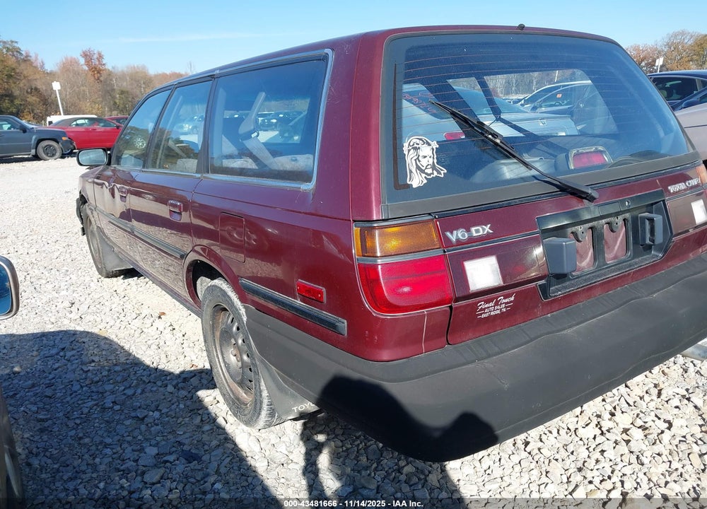 1990 TOYOTA CAMRY DLX VIN: JT2VV21W0L0112333