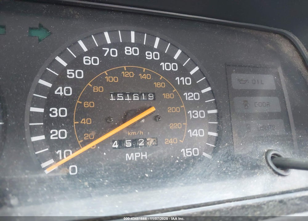 1990 TOYOTA CAMRY DLX VIN: JT2VV21W0L0112333
